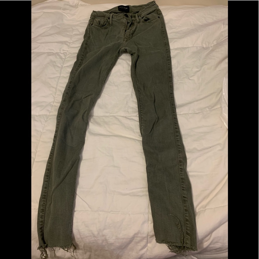 Black Orchid Los Angeles Green (Olive) Jeans